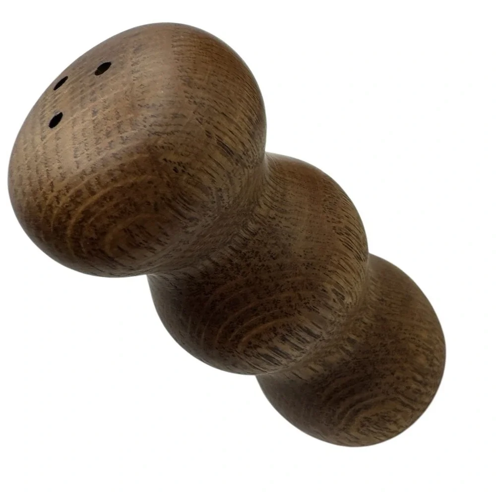 Vintage Oak Wood Salt‎ and Pepper Shaker Set 1980 Wal-Mart Stores Inc NIB